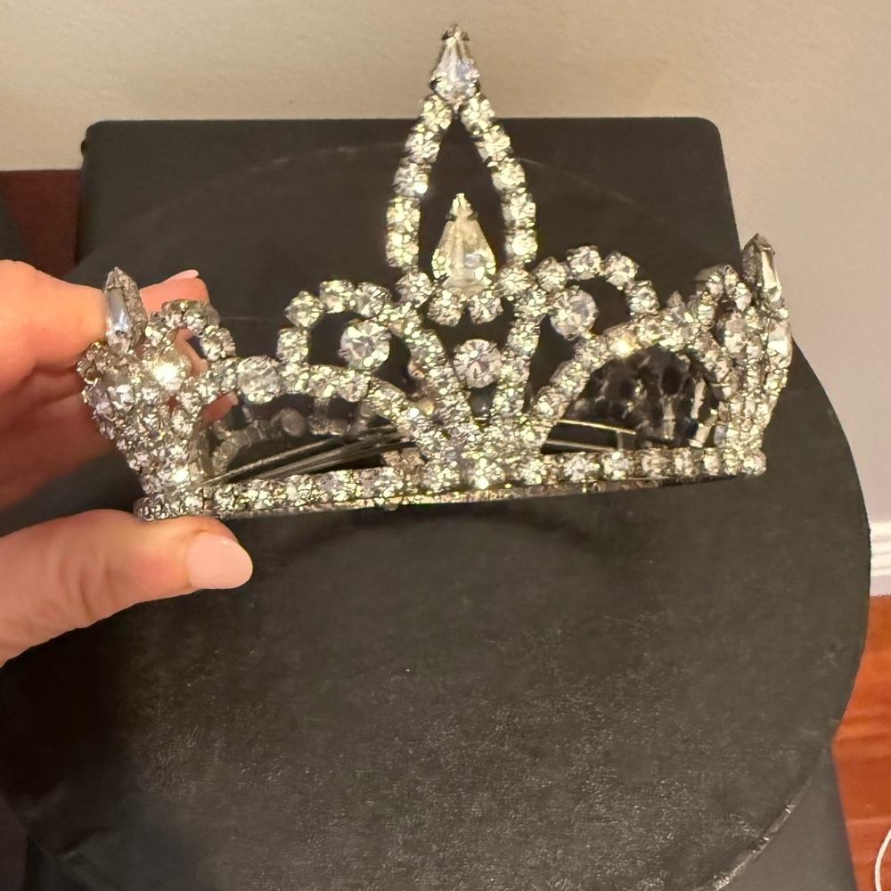 Sparkling Silver Tiara